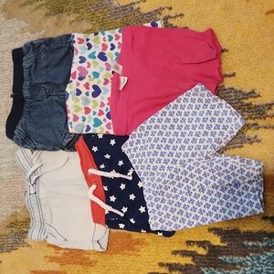 18 month baby girl shorts bundle
